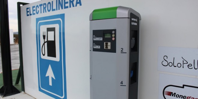 Gasolinera Electrolinera y Gas